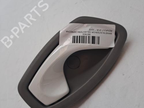 Høyre foran invendig håndtak RENAULT ZOE (BFM_) ZOE (92 hp) 27292781
