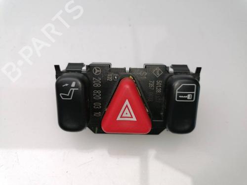 Used Warning switch MERCEDES-BENZ E-CLASS (W210) E 240 (210.061) (170 hp) 23652159