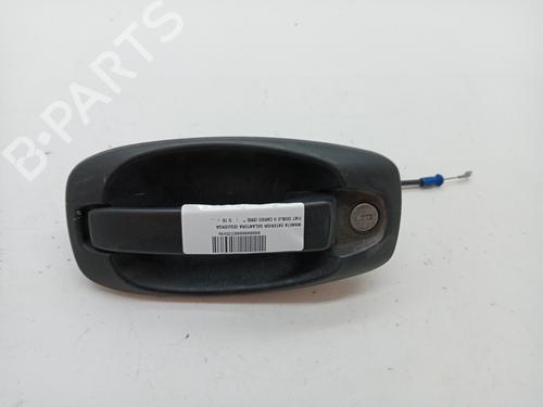 Used Front left exterior door handle FIAT DOBLO Cargo (263_) 1.3 D Multijet (263WXU1A, 263ZXU1A, 263WYB1A, 263ZYB1A) (95 hp) 23344319