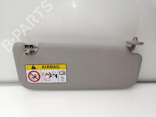 Used Right sun visor TOYOTA HILUX VIII Pickup (_N1_) 2.4 D 4WD (GUN125_, GUN125R) (150 hp) 26315820