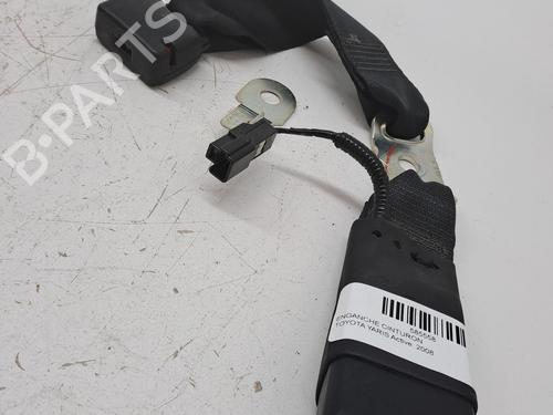 Used Seat buckle TOYOTA YARIS (_P13_) 1.0 (KSP130_, KSP130) (69 hp) 23375728