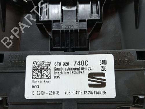 Used Instrument cluster SEAT IBIZA V (KJ1, KJG) 1.0 TSI (95 hp) 23349836