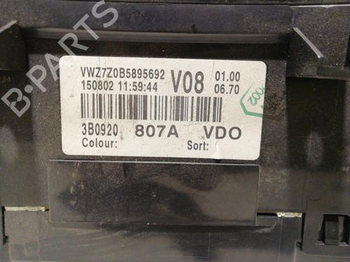 Instrument cluster VW PASSAT B3/B4 (3A2, 35I) 1.8 | BP25986641C47 