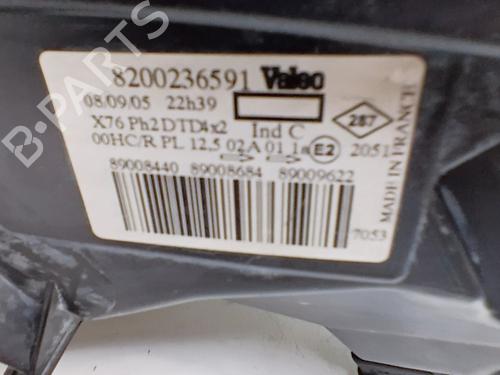 Used Right headlight Right headlight RENAULT KANGOO (KC0/1_) 1.5 dCi (KC08, KC09) (82 hp) 34267996 34267996