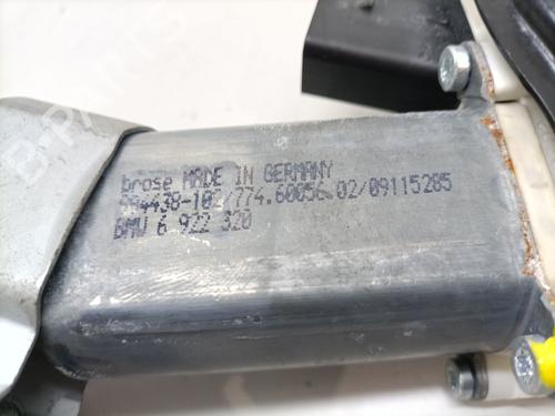Rear right window mechanism BMW 5 (E60) 530 d | BP27174955C25 