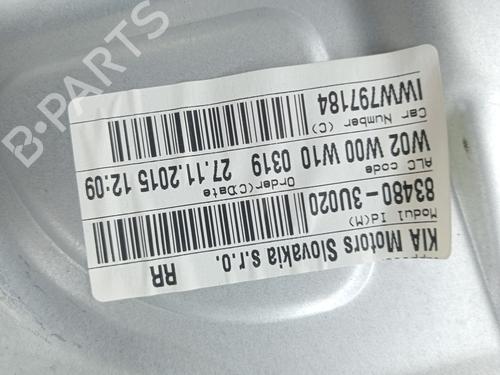 Rear left window mechanism KIA SPORTAGE IV (QL, QLE) 1.7 CRDi | BP25248550C24 