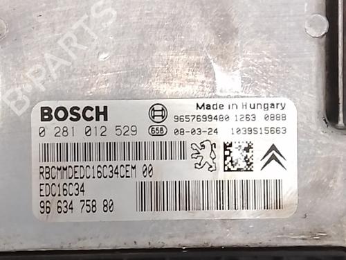 Engine control unit (ECU) CITROËN C3 Pluriel (HB_) 1.4 HDi | BP36523650M57 - Image 4