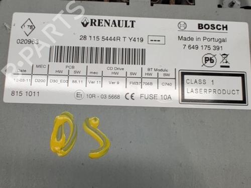 Radio RENAULT MASTER III Van (FV) 2.3 dCi 125 FWD (FV0C, FV0D, FV0G, FV0H, FV0J, FV0K,... | BP39557939E6 - Image 3