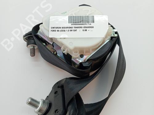 Used Rear left seatbelt FORD KA (RU8) 1.2 (69 hp) 23340106