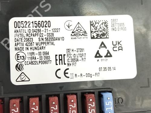 Used Fuse box Fuse box FIAT 500e (332_) Elektro 3+1 (FA1) (118 hp) 39714202 39714202