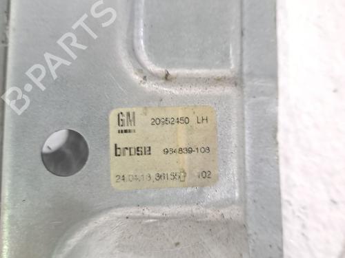 Rear left window mechanism OPEL INSIGNIA A Sports Tourer (G09) 2.0 CDTI (35) | BP29024124C24 