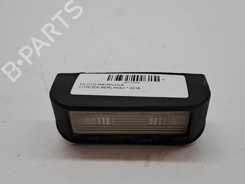 Used Licence plate light CITROËN BERLINGO Box Body/MPV (B9) 1.6 HDi 90 16V (90 hp) 26882305