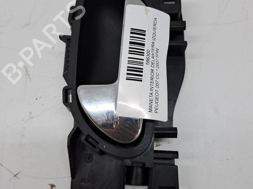 Used Front left interior door handle PEUGEOT 207 CC (WD_) 1.6 16V (120 hp) 23381888