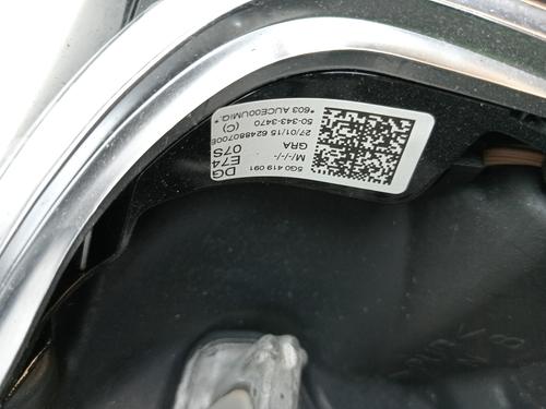 Steering wheel VW GOLF VII (5G1, BQ1, BE1, BE2) 2.0 TDI | BP23346551C49 