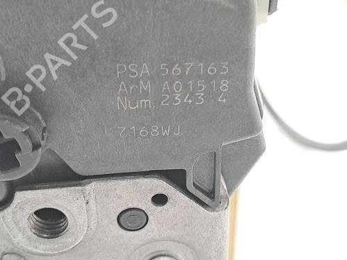 Rear left lock PEUGEOT 308 SW I (4E_, 4H_) 1.6 HDi | BP24444843C100 