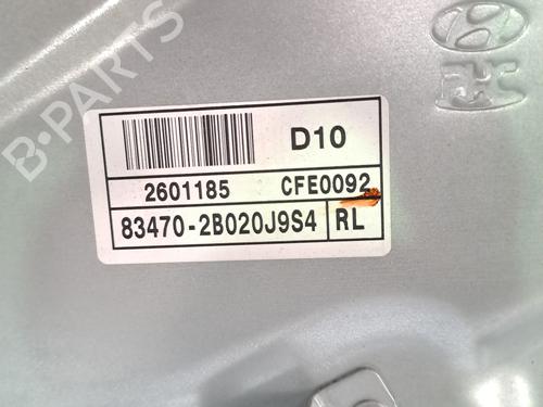 Rear left window mechanism HYUNDAI SANTA FÉ II (CM) 2.2 CRDi | BP23374239C24 