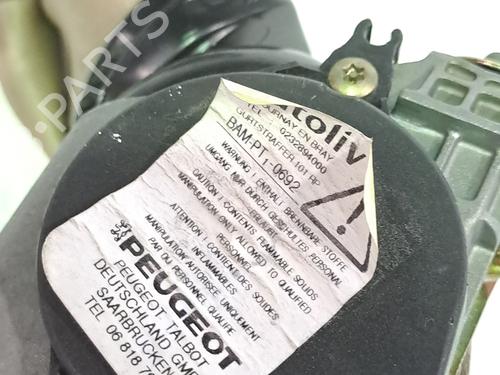 Front right seatbelt PEUGEOT 607 (9D, 9U) 2.7 HDi 24V | BP27928560I25 