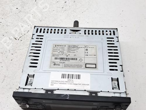 Radio RENAULT KANGOO / GRAND KANGOO II (KW0/1_) 1.5 dCi 90 (KW18) | BP27462274E6 