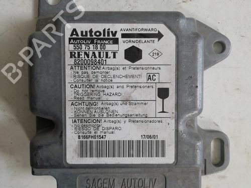Used ECU airbags RENAULT KANGOO / GRAND KANGOO II (KW0/1_) 1.5 dCi (KW0C, KW2C, KW4C) (106 hp) 25458264