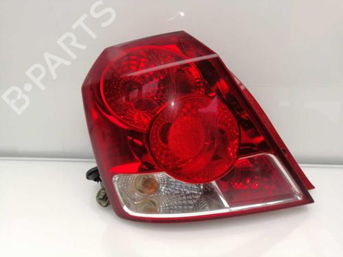 Used Left taillight CHEVROLET AVEO / KALOS Hatchback (T250, T255) 1.2 (72 hp) 23379206