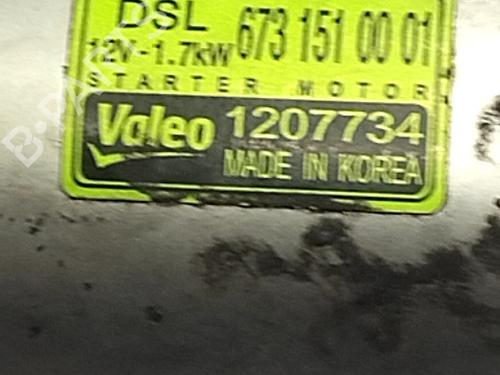 Starter SSANGYONG TIVOLI 1.6 XDi 160 | BP30801505M8