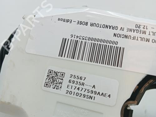 Switch RENAULT MEGANE IV Grandtour (K9A/M/N_) 1.5 Blue dCi 115 (K9A6) | BP23345981I30 