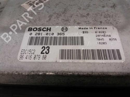 Used Engine control unit (ECU) CITROËN C5 I (DC_) 2.0 HDi (DCRHZB, DCRHZE) (109 hp) 23453555