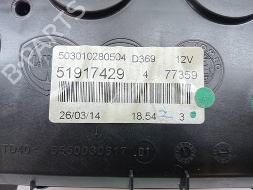 Instrument cluster FIAT PUNTO (199_) 1.3 D Multijet | BP23339800C47 