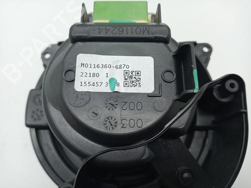 Heater blower motor DACIA SANDERO III 1.0 TCe 90 | BP23360008M62