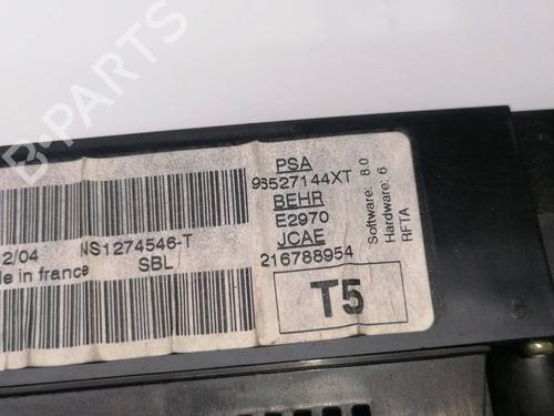 Climate control PEUGEOT 307 SW (3H) 2.0 HDi 135 | BP23652117I5 