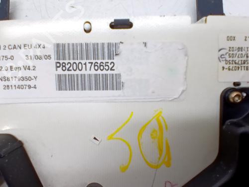 Used Instrument cluster Instrument cluster RENAULT KANGOO (KC0/1_) 1.5 dCi (KC08, KC09) (82 hp) 34267992 34267992