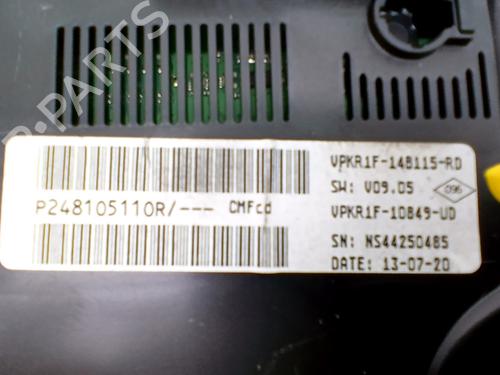 Used Instrument cluster Instrument cluster RENAULT TALISMAN (LP_) 1.7 Blue dCi 120 (LPA7) (120 hp) 33763555 33763555