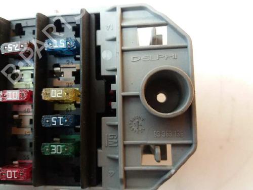 Fuse box OPEL MERIVA A MPV (X03) 1.4 16V Twinport LPG (E75) | BP23385746E1 