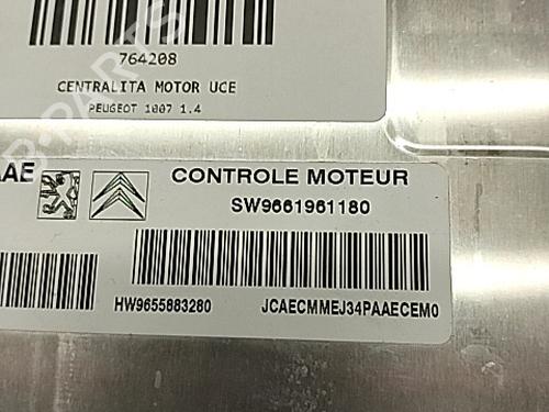Engine control unit (ECU) PEUGEOT 1007 (KM_) 1.4 | BP29992788M57 