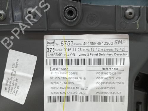 Front right panel SEAT LEON (5F1) 1.6 TDI | BP23351284C59 