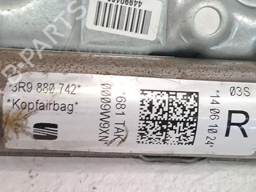 Høyre gardin kollisjonspute AUDI A4 B7 Convertible (8HE) 3.0 TDI quattro | BP27253251C12 