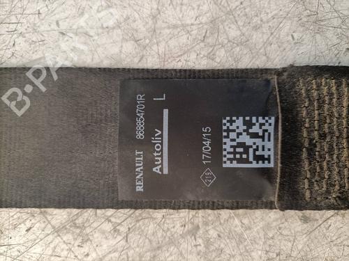 Front left seatbelt DACIA SANDERO II TCe 90 (B8M1, B8MA, B8AC) | BP25455345I26 
