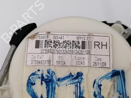 Rear right seatbelt FIAT 500 (312_) 1.2 (312AXA1A) | BP23651793I28 