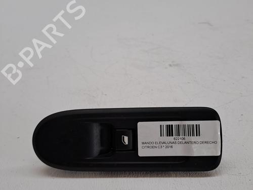 Used Right front window switch CITROËN C3 II (SC_) 1.6 HDi (92 hp) 23977406