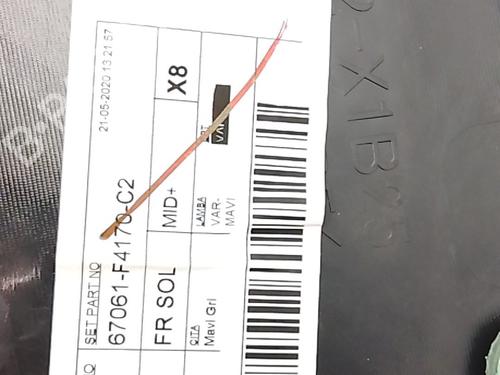 Front left panel TOYOTA C-HR (_X1_) 1.8 Hybrid (ZYX10_, ZYX11_, ZYX10R, ZYX11R) | BP39556914C58 - Image 3
