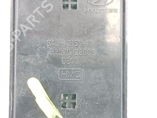 Left front window switch HYUNDAI SANTA FÉ I (SM) 2.4 16V 4x4 | BP27672793I27 