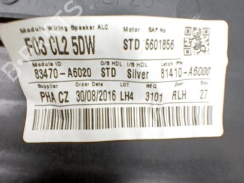 Rudehejsemekanisme venstre bagtil HYUNDAI i30 (GD) 1.4 CRDi (90 hp) 30622530