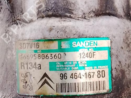 AC compressor PEUGEOT 807 (EB_) 2.2 HDi | BP36377062M34 - Image 4