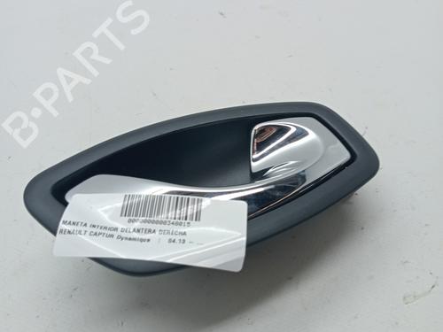 Used Front right interior door handle RENAULT CAPTUR I (J5_, H5_) 0.9 TCe 90 (90 hp) 23345114
