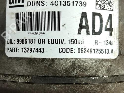 AC compressor PEUGEOT 308 Hatchback Van (LB_) 1.6 e-HDi 115 (LB9HCG) | BP33772944M34 - Image 3