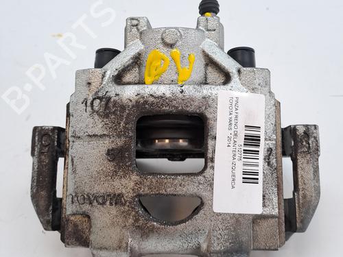 Used Left front brake caliper TOYOTA YARIS (_P13_) 1.5 Hybrid (NHP130_, NHP130) (101 hp) 23369669
