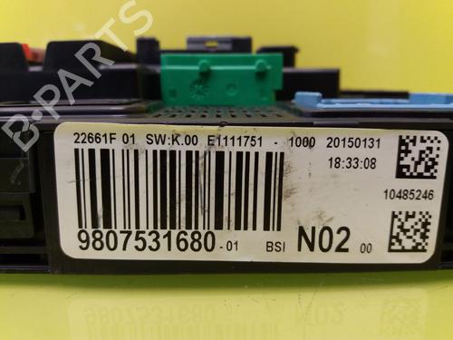 Fuse box PEUGEOT 208 I (CA_, CC_) 1.4 HDi | BP23404875E1