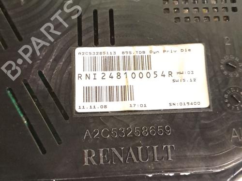 Instrument cluster RENAULT MEGANE III Hatchback (BZ0/1_, B3_) 1.9 dCi (BZ0N, BZ0J) | BP24189459C47 