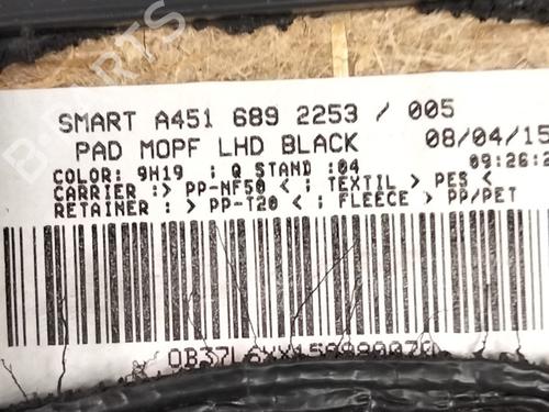 Instrumentbræt SMART FORTWO Coupe (451) electric drive (451.390, 451.391) | BP37592097C46 - Image 3