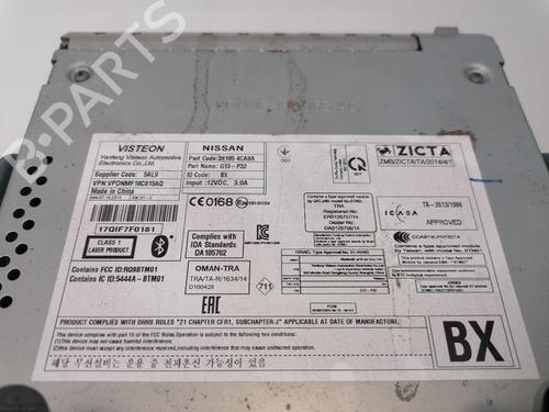 Radio NISSAN X-TRAIL III (T32_, T32R, T32RR) 1.6 dCi ALL MODE 4x4-i (NT32) | BP23377499E6 